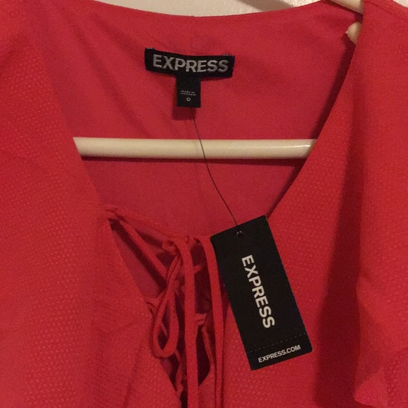 Express Red Dress - Picture 3 of 3
